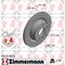 Zimmermann Brake Disc - Sport/Coated, 150.3498.52 150.3498.52 - alternate 1